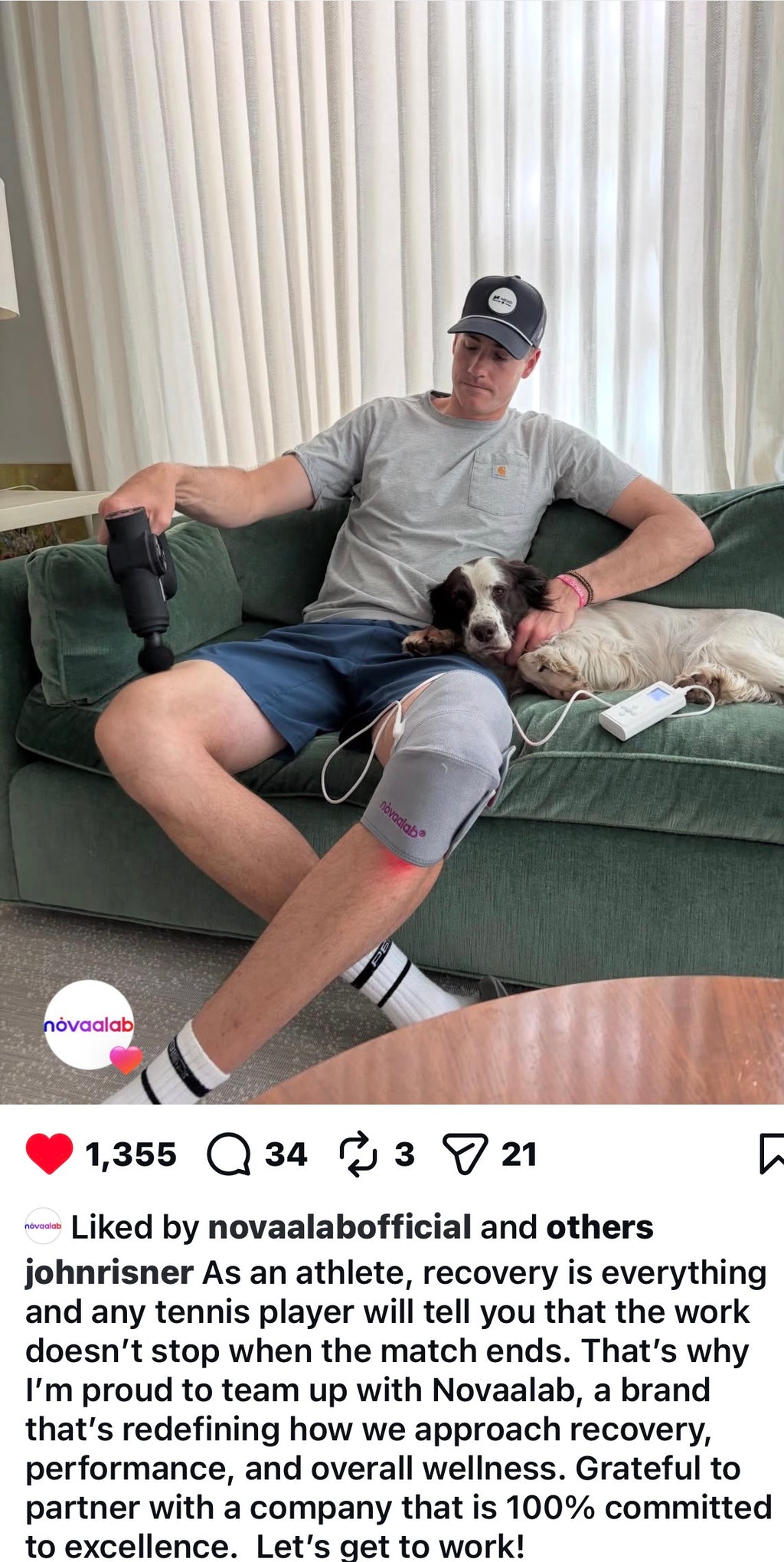 NOVAA Knee Ultra - 360° Knee Recovery