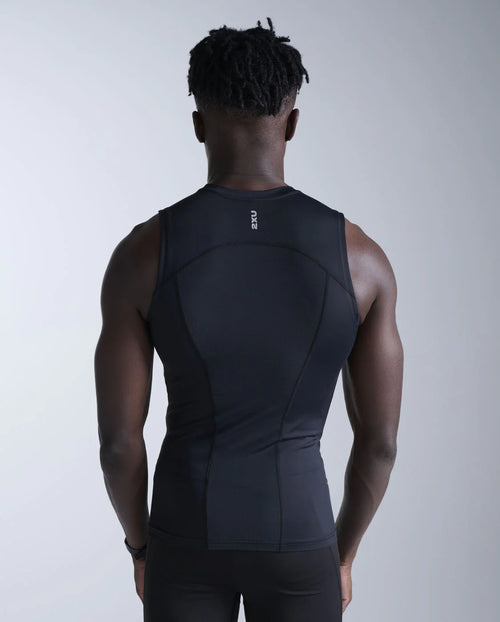 2XU Men's Core Compression Sleeveless Shirt